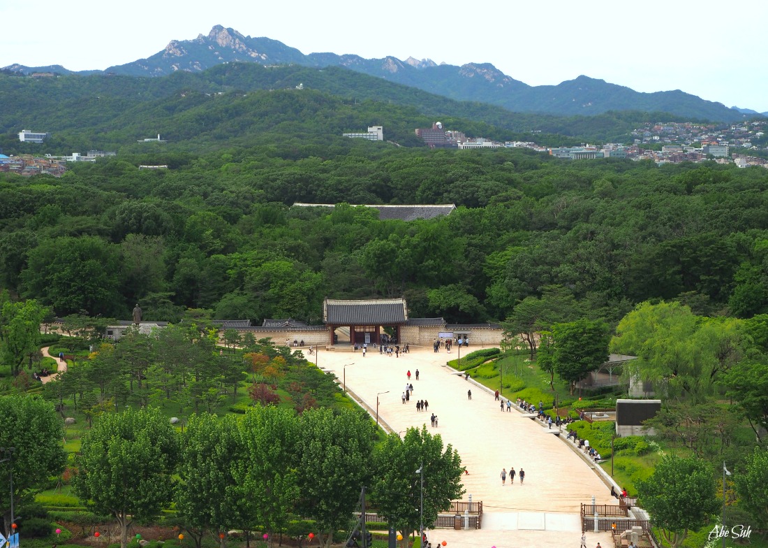 jongmyo shrine top view
