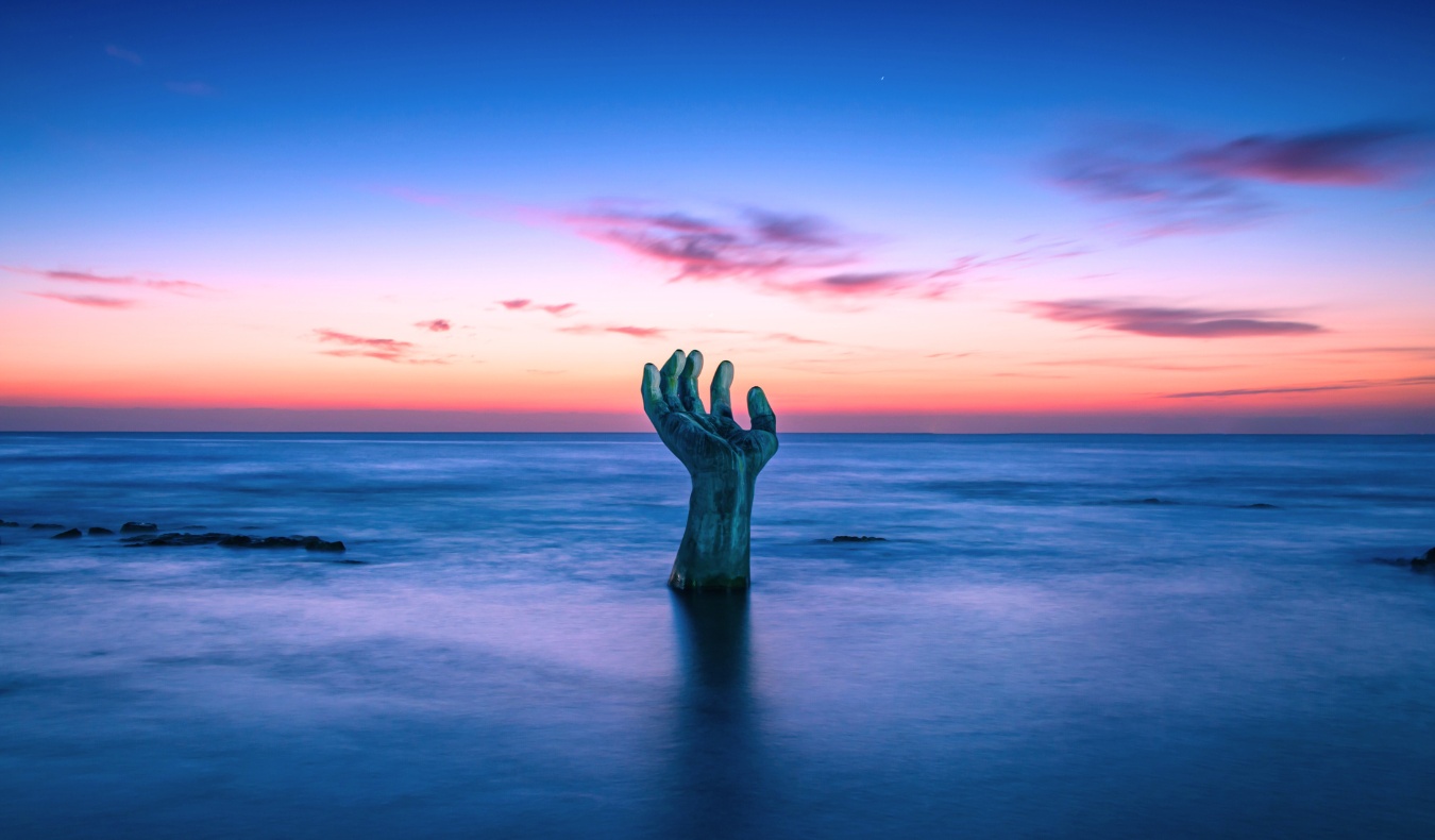 homigot sunrise square in pohang metal hand view sunrise