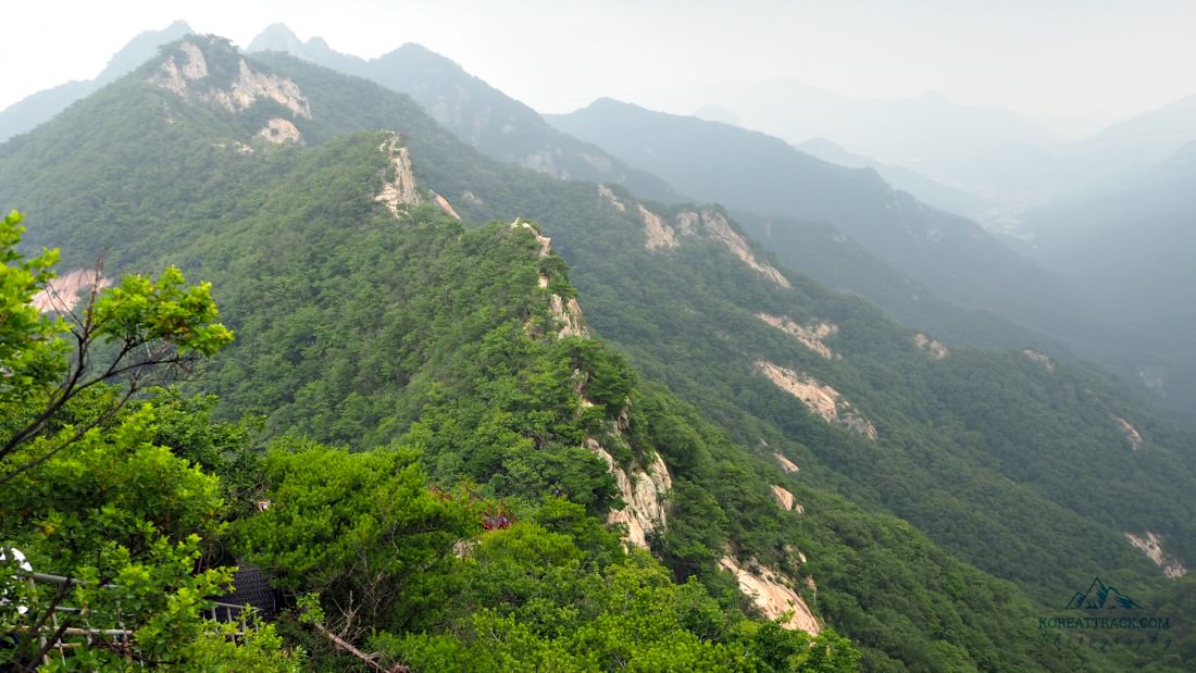 gyeryongsan mountain park view peaks