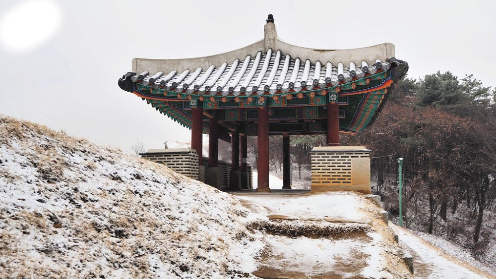 cheongju sangdang fortress gate structure