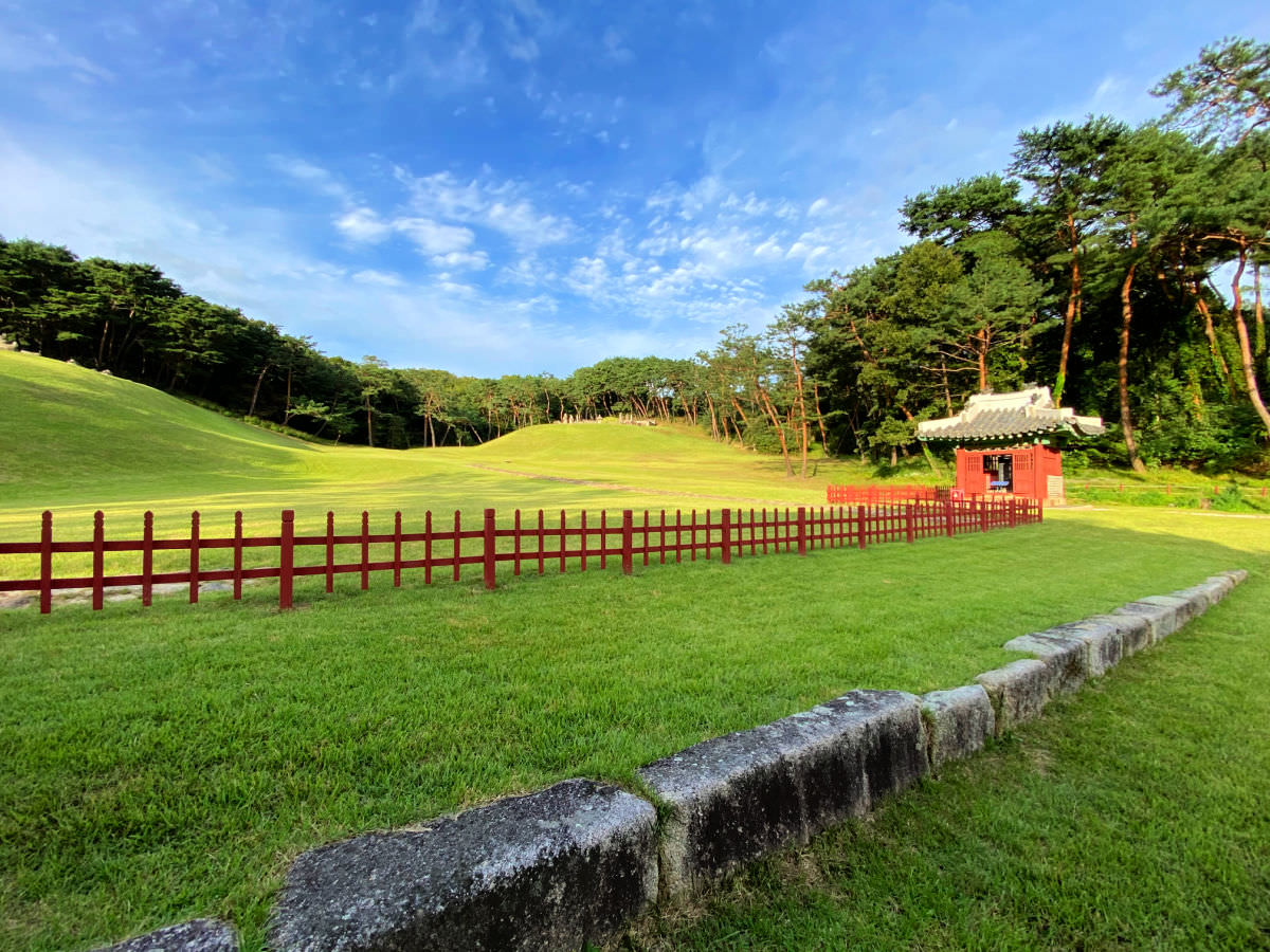 donggureung-tomb-fences-view