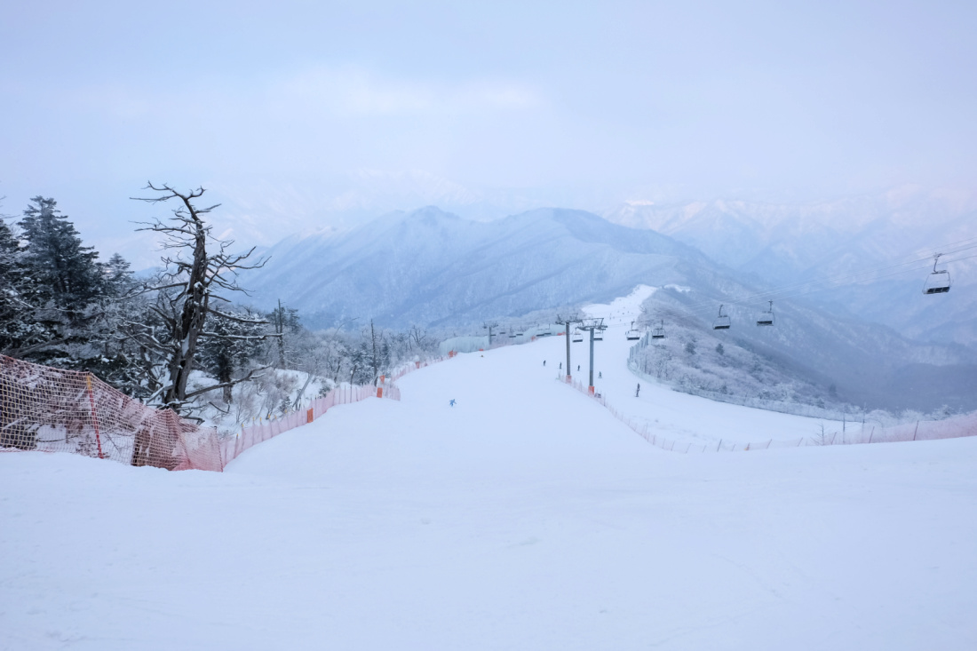 ski resort slope