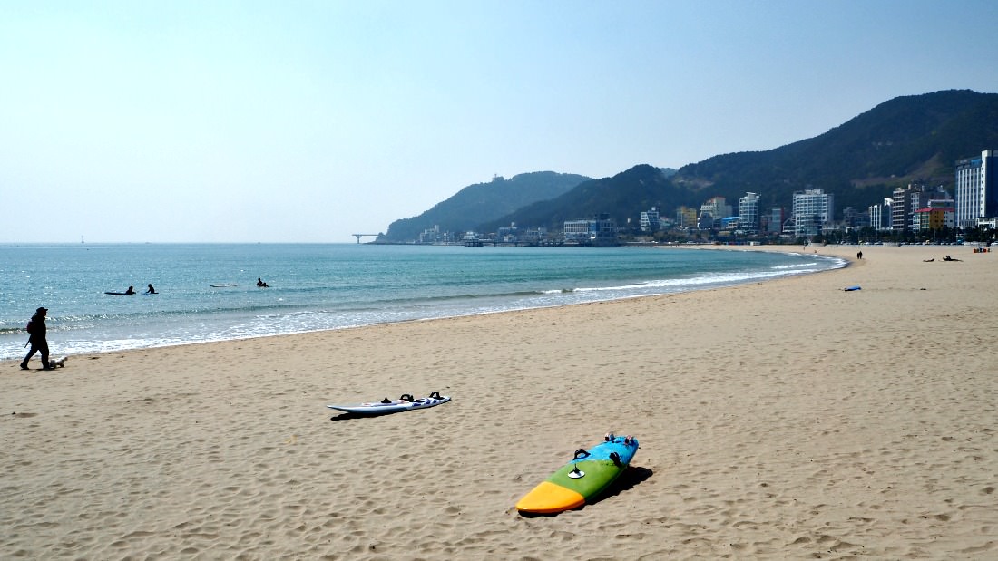 songjeong-beach-area